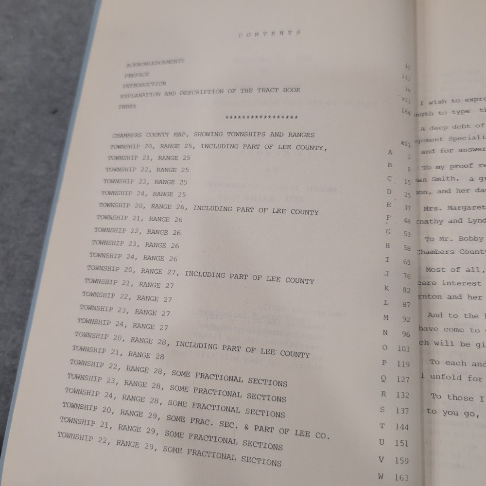 Chambers County Alabama Tract Book‎ 1984 Ruth Royal Crump First Edition History - Picture 4 of 4